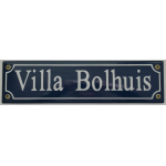 Straatnaambord klein